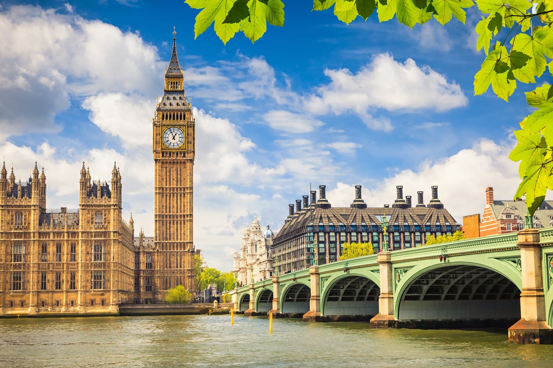 Historic Big Ben in London